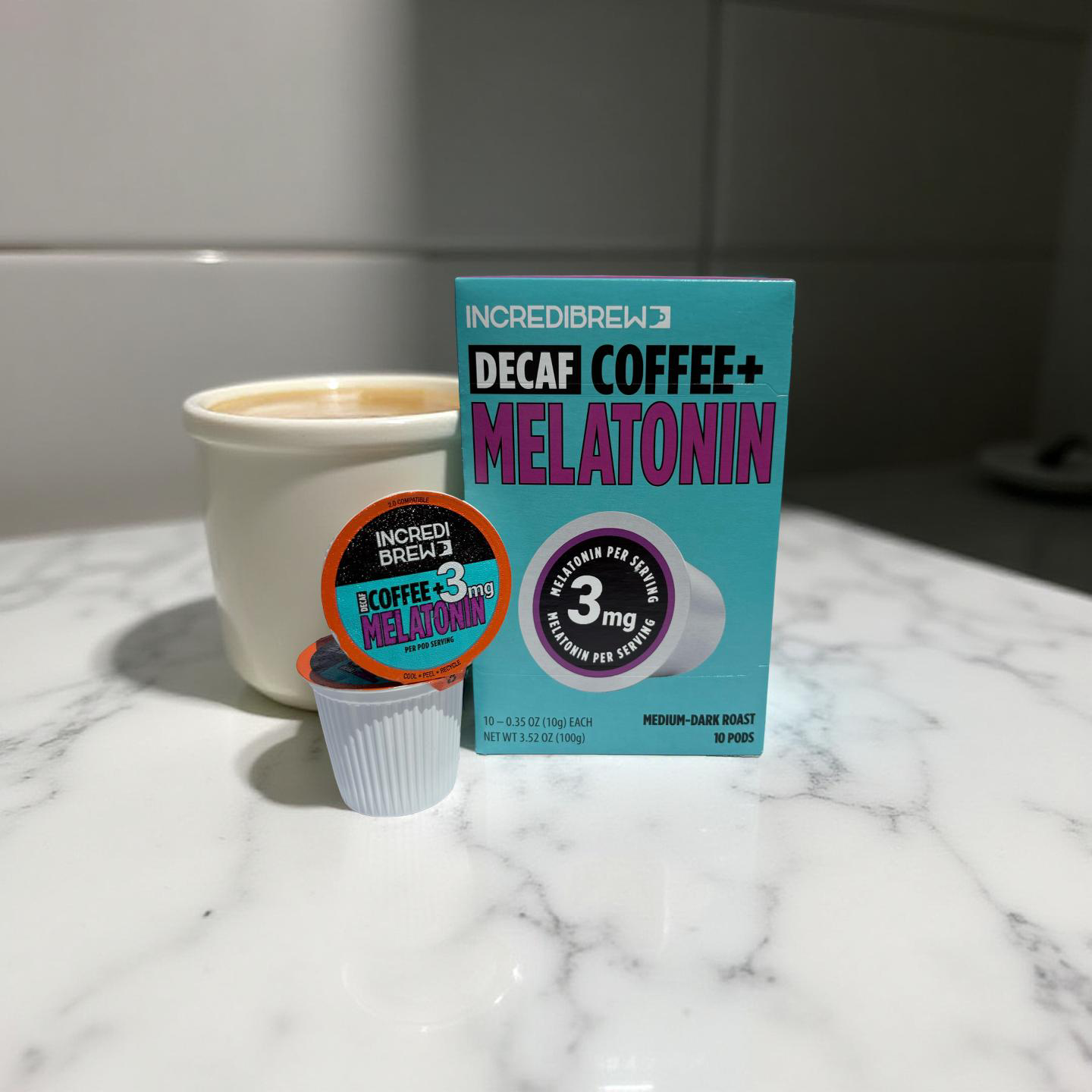 Incredibrew Decaf Coffee + Melatonin