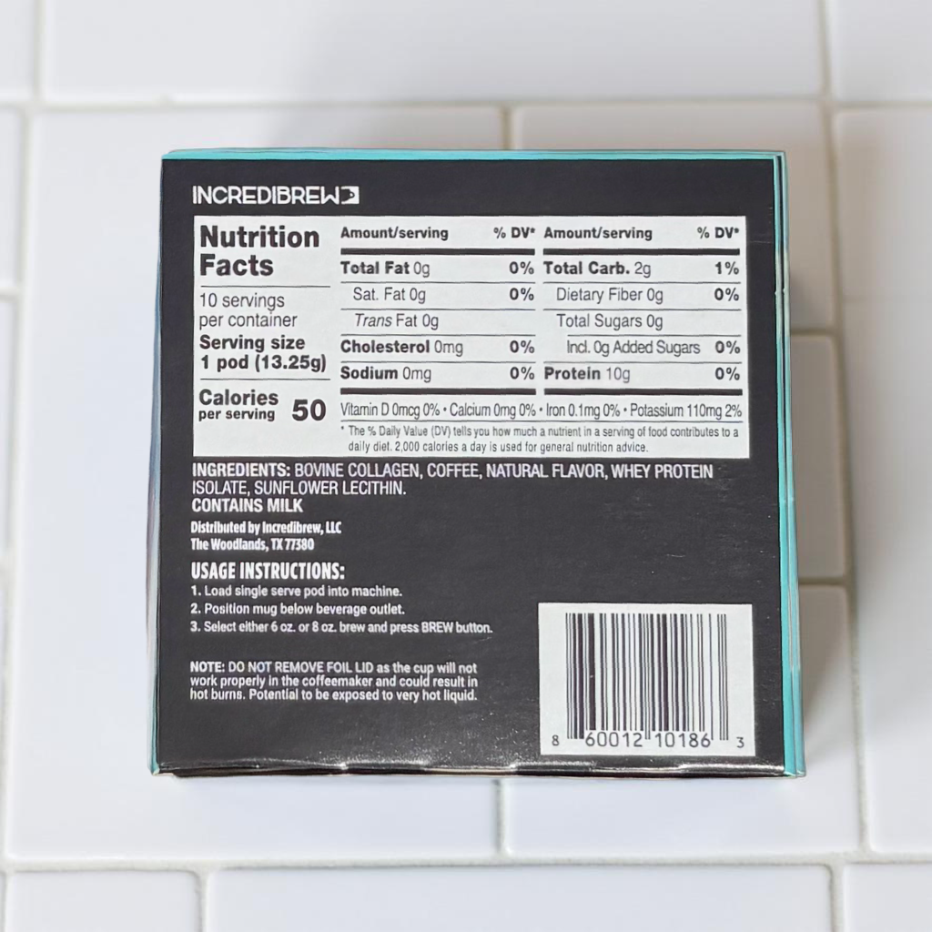 Incredibrew Coffee + Protein