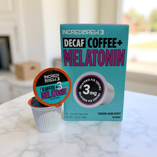 Incredibrew Decaf Coffee + Melatonin